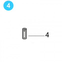 item#4 Casing Size 4-1/2" (9.5 - 12.6 lbs) Knuckle Joint Casing Swab Mandrel Guiberson Style Sleeve item#4 Casing Size 4-1/2" (9.5 - 12.6 lbs) Knuckle Joint Casing Swab Mandrel Guiberson Style Sleeve