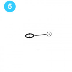 item#5 1" Full Flow Hydraulic Operated Regulator O-Ring item#5 1" Full Flow Hydraulic Operated Regulator O-Ring