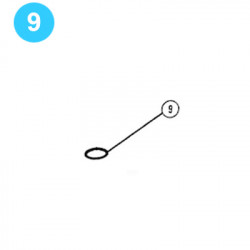 item#9 1" Full Flow Hydraulic Operated Regulator O-Ring item#9 1" Full Flow Hydraulic Operated Regulator O-Ring