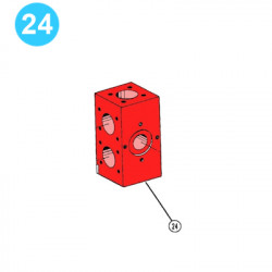 item#24 1" Full Flow Hydraulic Operated Regulator Body item#24 1" Full Flow Hydraulic Operated Regulator Body