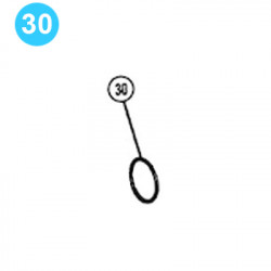 item#30 1" Full Flow Hydraulic Operated Regulator O-Ring item#30 1" Full Flow Hydraulic Operated Regulator O-Ring