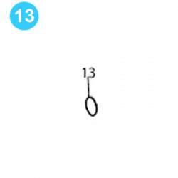 item#13 1-1/2" Full Flow Hydraulic Operated Regulator O-Ring item#13 1-1/2" Full Flow Hydraulic Operated Regulator O-Ring