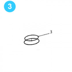 item#3 1-1/2" Full Flow Hydraulic Operated Regulator O-Ring item#3 1-1/2" Full Flow Hydraulic Operated Regulator O-Ring