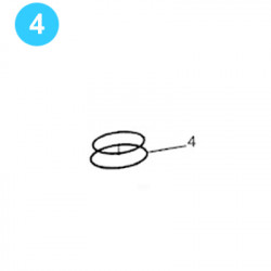 item#4 1-1/2" Full Flow Hydraulic Operated Regulator O-Ring item#4 1-1/2" Full Flow Hydraulic Operated Regulator O-Ring