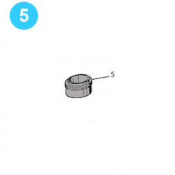 item#5 1-1/2" Full Flow Hydraulic Operated Regulator Guide, Plunger item#5 1-1/2" Full Flow Hydraulic Operated Regulator Guide, Plunger