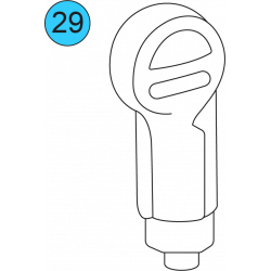 item#1 Accumulator Pressure Gauge 6" Liquid Filled 
