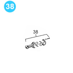 item#38 1-1/4" Plunger Triplex Pump T-Series 30 to 60 HP Connecting Rod item#38 1-1/4" Plunger Triplex Pump T-Series 30 to 60 HP Connecting Rod