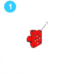 item#1 1/4" Four-Way, 250psi Air Control Valve Body item#1 1/4" Four-Way, 250psi Air Control Valve Body