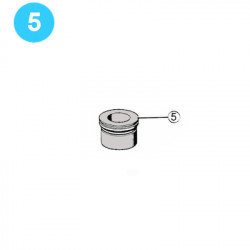 item#5 3/4" Full Flow Hydraulic Operated Regulator Guide, Plunger item#5 3/4" Full Flow Hydraulic Operated Regulator Guide, Plunger