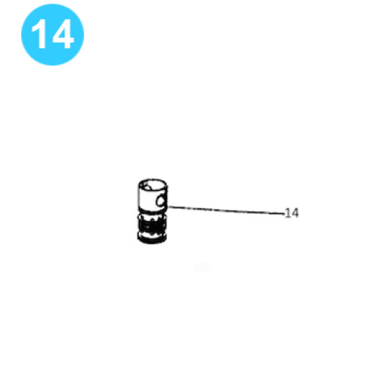 item#14 Air Operated Pump, 60-1 Ratio 8-1/2