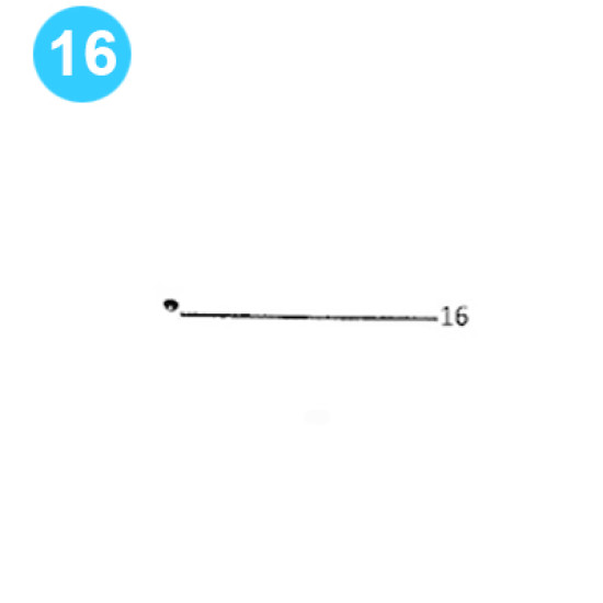 item#16 Air Operated Pump, 60-1 Ratio 8-1/2