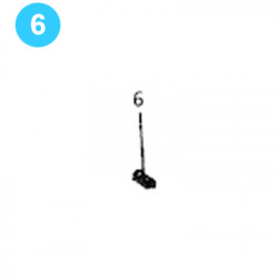 item#6 Air Operated Pump, 60-1 Ratio 8-1/2" Trip Spring item#6 Air Operated Pump, 60-1 Ratio 8-1/2" Trip Spring