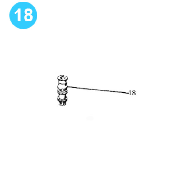 item#18 Air Operated Pump, 60-1 Ratio 8-1/2