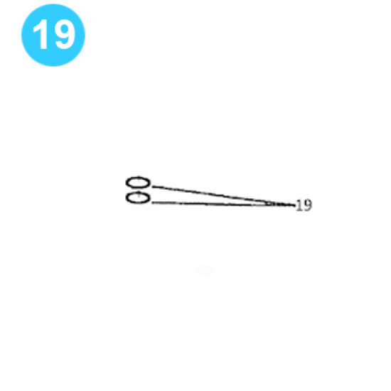 item#19 Air Operated Pump, 60-1 Ratio 8-1/2