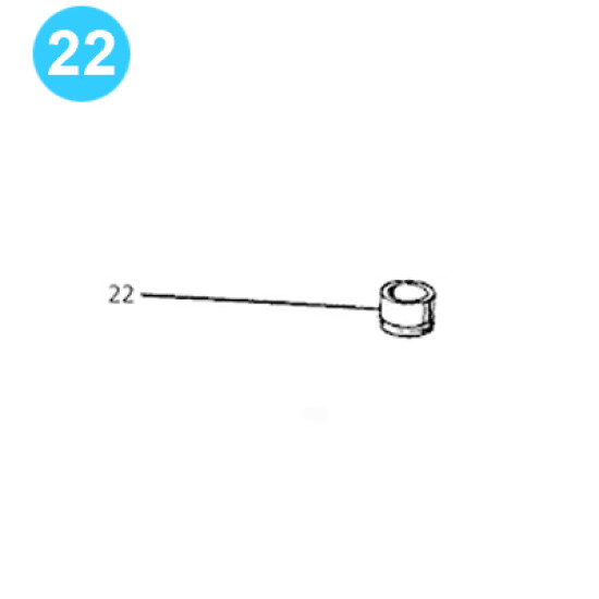 item#22 Air Operated Pump, 60-1 Ratio 8-1/2