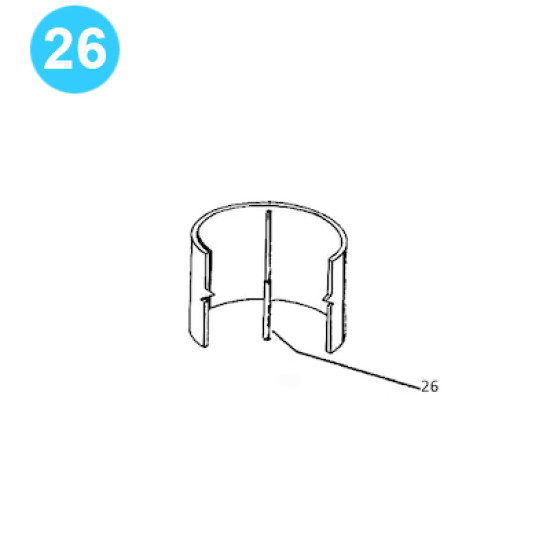 item#26 Air Operated Pump, 60-1 Ratio 8-1/2