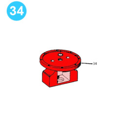 item#34 Air Operated Pump, 60-1 Ratio 8-1/2" Motor Base item#34 Air Operated Pump, 60-1 Ratio 8-1/2" Motor Base