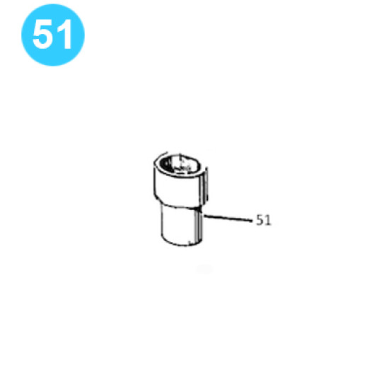 item#51 Air Operated Pump, 60-1 Ratio 8-1/2