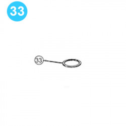 item#33 Electric Pressure Switch Gasket item#33 Electric Pressure Switch Gasket