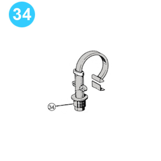 item#34 Electric Pressure Switch Bourdon Tube 17* Electric Pressure Switch image