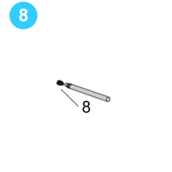 item#8 Hydraulic Wireline Oil Savers Type 'H' and Type 'HD' Guiberson Style. Parts List Housing Plug image