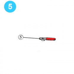 item#5 Manifold Regulator Bypass Valve 1" Lock, Handle item#5 Manifold Regulator Bypass Valve 1" Lock, Handle