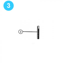 item#3 Manifold Regulator Bypass Valve 3/4" Adjusting Screw item#3 Manifold Regulator Bypass Valve 3/4" Adjusting Screw