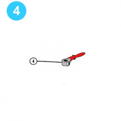 item#4 Manifold Regulator Bypass Valve 3/4" Lock, Handle item#4 Manifold Regulator Bypass Valve 3/4" Lock, Handle