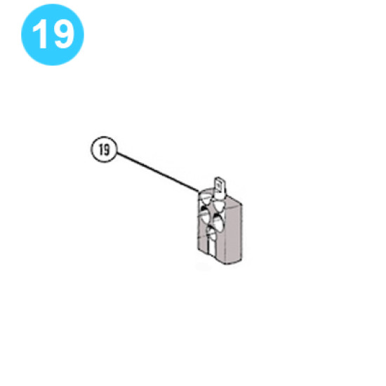 item#19 Manifold Regulator Bypass Valve 3/4