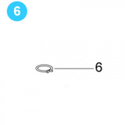 item#6 Type C Releasing Attachments Field Connection: Top 2-3/8" EUE 8 Rd., Bottom 2-3/8" EUE 8 Rd. Guiberson Style Snap Ring item#6 Type C Releasing Attachments Field Connection: Top 2-3/8" EUE 8 Rd., Bottom 2-3/8" EUE 8 Rd. Guiberson Style Snap Ring