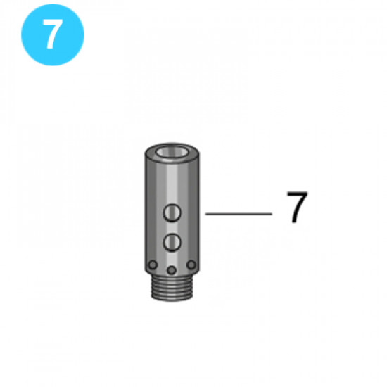 item#7 Type SR Swab Overload Relief Valve Guiberson Style Complete Upper Housing image