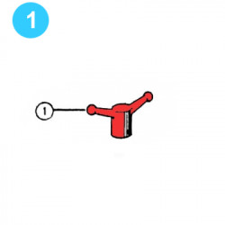 item#1 Manifold Regulator Bypass Valve 1/8" Handle (included Adjusting Screw) item#1 Manifold Regulator Bypass Valve 1/8" Handle (included Adjusting Screw)