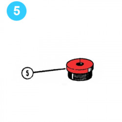 item#5 Manifold Regulator Bypass Valve 1/8" Sealing Plug item#5 Manifold Regulator Bypass Valve 1/8" Sealing Plug