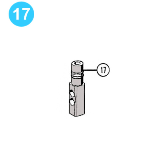 item#17 Manifold Regulator Bypass Valve 1/8