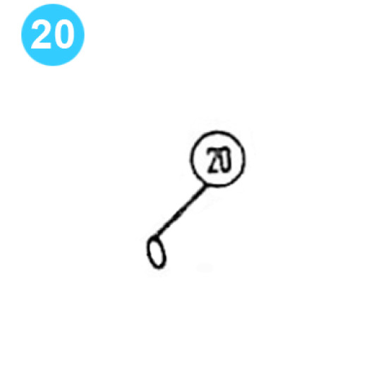 item#20 Manifold Regulator Bypass Valve 1/8