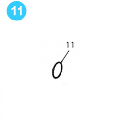 item#11 1-1/2", "Shear-Seal Type" 3000psi O-Ring item#11 1-1/2", "Shear-Seal Type" 3000psi O-Ring