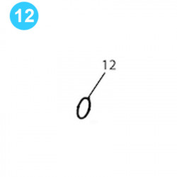 item#12 1-1/2", "Shear-Seal Type" 3000psi O-Ring item#12 1-1/2", "Shear-Seal Type" 3000psi O-Ring