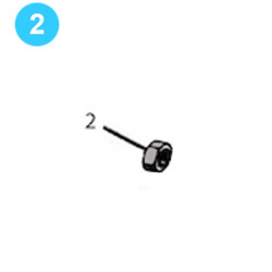 item#2 1", "Shear-Seal Type" 3000psi Nut item#2 1", "Shear-Seal Type" 3000psi Nut