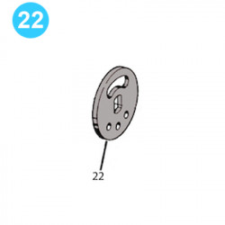item#22 1", "Shear-Seal Type" 3000psi Disc Detent item#22 1", "Shear-Seal Type" 3000psi Disc Detent