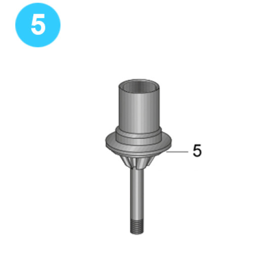 item#5 Type CR Casing Swab Overload Relief Valve Guiberson Style Base Type CR Casing Swab Overload Relief Valve image