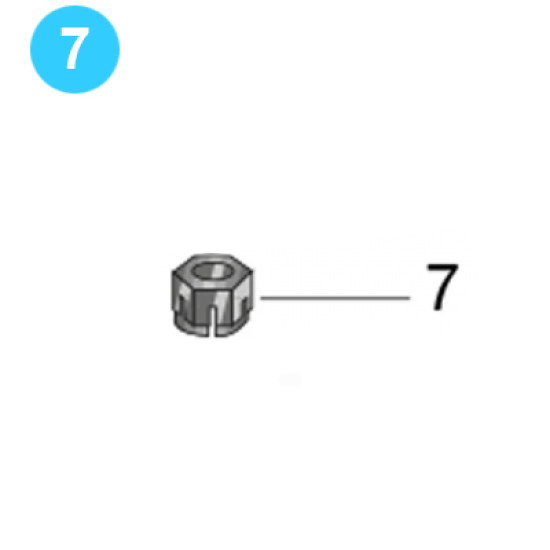 item#7 Type CR Casing Swab Overload Relief Valve Guiberson Style Nut Type CR Casing Swab Overload Relief Valve image