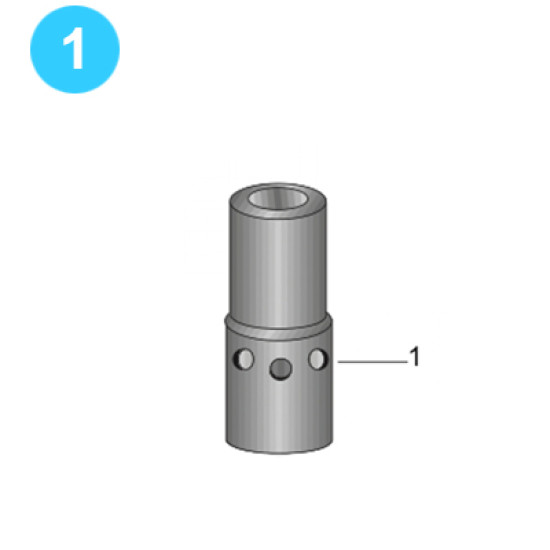 item#1 Type CR Largue Volume Casing Swab Overload Relief Valves Guiberson Style Body image