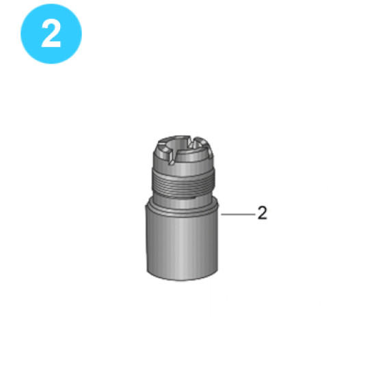 item#2 Type CR Largue Volume Casing Swab Overload Relief Valves Guiberson Style Retaining Nut image