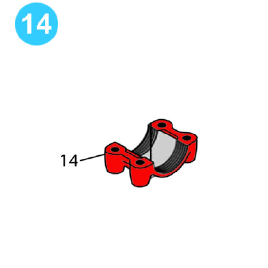 item#14 Oteco Style Gate Valve Model 66. 3 in. Body Cap image