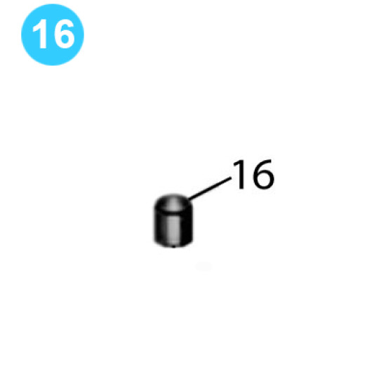 item#16 Oteco Style Gate Valve Model 72. 3 in. Body Stud Nut Model 72 - 2,000psi image
