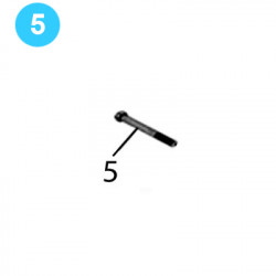 item#5 Oteco Style Gate Valve Model 66. 2 in. Bonnet Bolt item#5 Oteco Style Gate Valve Model 66. 2 in. Bonnet Bolt