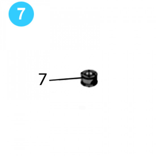 item#7 Oteco Style Gate Valve Model 72. 5 in. Stem Packing image