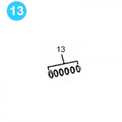 item#13 1" Plunger Triplex Pump M&E Series 10 to 20 Packing item#13 1" Plunger Triplex Pump M&E Series 10 to 20 Packing