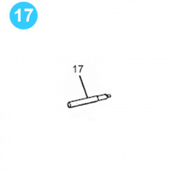 item#17 1" Plunger Triplex Pump M&E Series 10 to 20 Plunger item#17 1" Plunger Triplex Pump M&E Series 10 to 20 Plunger