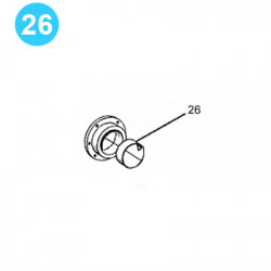 item#26 1" Plunger Triplex Pump M&E Series 10 to 20 Bearing Cap item#26 1" Plunger Triplex Pump M&E Series 10 to 20 Bearing Cap